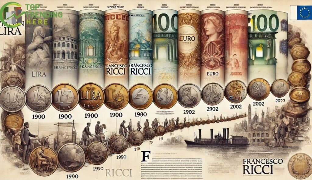  in 1900 what type of money did Francesco Ricci